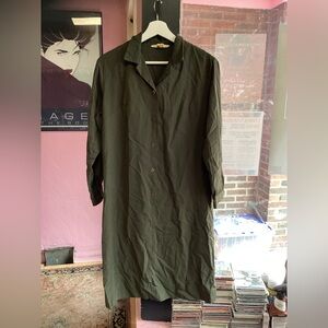 Chic Olive Maxi Dress